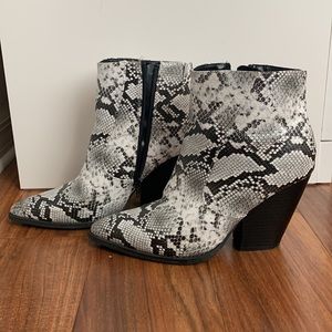 Snakeskin Boots